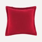 Almofada Decorativa Quadrada Algodão Denver Vermelho Karsten