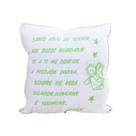 Almofada Decorativa Santo Anjo Para Quarto de Bebê Menina Menino