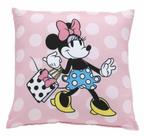 Almofada Disney Minnie Passeio 43x43 cm Licenciada