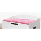 Almofada Dobrável para Caixa de Brinquedos DIBSIES - Estampa Pink Polka Dot Almofada Dobrável para Caixa de Brinquedos DIBSIES - Estampa Pink Polka Dot
