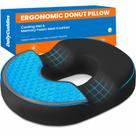 Almofada Donut DailyCuddles com Gel Refrescante e Espuma Viscoelástica Grande Almofada Donut DailyCuddles com Gel Refrescante e Espuma Viscoelástica Grande