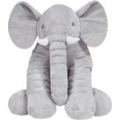 Almofada elefante cinza gg 48cm buba