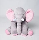 Almofada Elefante Pelúcia 60cm Travesseiro Bebê Antialérgico