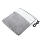 Almofada Elétrica De Aquecimento Para Pés De Pelúcia Macia Para Inverno, Aquecedor De Pés USB