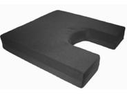 Almofada em espuma para cóccix preta Almofada em espuma para cóccix preta