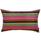 Almofada em Listras Collors Outuno Retangular