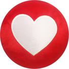 Almofada Emoji Pelúcia 28cm coração