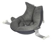 Almofada Ergonômica de Banho Cinza KaBaby Almofada Ergonômica de Banho Cinza KaBaby
