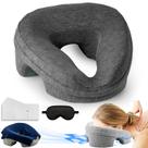 Almofada ergonômica para massagem com o rosto para baixo VVB com capa removível
