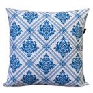 Almofada Estampada Damask 40x40cm Azul