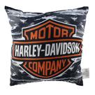 Almofada fibra microfibra 40x40cm harley davison