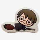 Almofada formato fibra harry potter voando