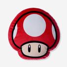 Almofada formato fibra up mushroom vermelha