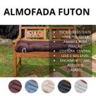 Almofada funton para cadeira e banco 100x40 cm lisa