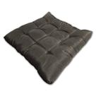 Almofada Futon Assento Decoração 50x50cm Flat Marrom Escuro Cód. 2479