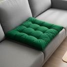 Almofada Futon Assento Decoração 60x60cm Flat Vários Modelos Verde bandeira Almofada Futon Assento Decoração 60x60cm Flat Vários Modelos Verde bandeira