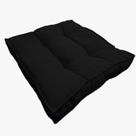 Almofada Futon Decoração 45x45 Novita Cm Preto Cód. 604