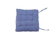 Almofada Futon Listrada Azul 40x40cm - Casambiente