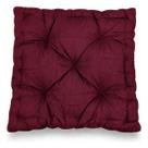 Almofada Futon Luxo 40x40x10 Alta Grossa e Super Confortável P/ Pallets Sofás Bancos Ultra Macia