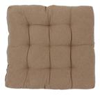 Almofada Futon - Marrom - Algodão - 70x70cm - Inspire Deluxe