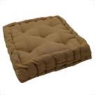 Almofada Futon Turco Quadrada Alta Cheia Sala Sofá Poltrona Cadeira Banco Cor Lisa 40x40x10cm Almofada Futon Turco Quadrada Alta Cheia Sala Sofá Poltrona Cadeira Banco Cor Lisa 40x40x10cm