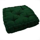 Almofada Futon Turco Quadrada Alta Cheia Sala Sofá Poltrona Cadeira Banco Cor Lisa 40x40x10cm Almofada Futon Turco Quadrada Alta Cheia Sala Sofá Poltrona Cadeira Banco Cor Lisa 40x40x10cm