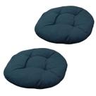 Almofada Futton Redonda Kit 2 Uni Assento Cadeira Sofa Sala Escritorio Home Office Estudio Quarto Decoracao Conforto Almofada Futton Redonda Kit 2 Uni Assento Cadeira Sofa Sala Escritorio Home Office Estudio Quarto Decoracao Conforto