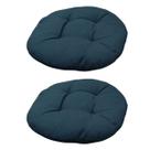 Almofada Futton Redonda Kit 2 Uni Cadeira Assento Sofa Sala Escritorio Home Office Estudio Quarto Conforto Decoracao Almofada Futton Redonda Kit 2 Uni Cadeira Assento Sofa Sala Escritorio Home Office Estudio Quarto Conforto Decoracao