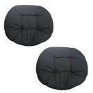 Almofada Futton Redonda Kit 2 UniAssento Cadeira Sofa Sala Escritorio Home Office Estudio Quarto Conforto Decoracao Almofada Futton Redonda Kit 2 UniAssento Cadeira Sofa Sala Escritorio Home Office Estudio Quarto Conforto Decoracao