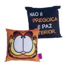 Almofada Gato Garfield Paz Interior Aveludada Quadrada 25cX25cm Oficial Nickelodeon - Zona Criativa Almofada Gato Garfield Paz Interior Aveludada Quadrada 25cX25cm Oficial Nickelodeon - Zona Criativa