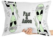 Almofada Gigante retângular ou Quadrada alien paz e amor et alienigena Almofada Gigante retângular ou Quadrada alien paz e amor et alienigena