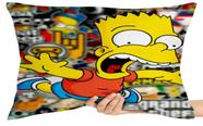 Almofada Gigante retângular ou Quadrada bart simpson caindo