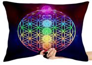 Almofada Gigante retângular ou Quadrada chakras coloridos Almofada Gigante retângular ou Quadrada chakras coloridos