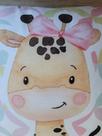 Almofada Girafinha Infantil com enchimento Almofada Girafinha Infantil com enchimento