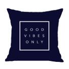 Almofada Good Vibes Azul