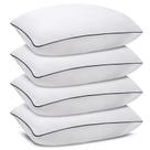 Almofada Higoom, cama de tamanho padrão, pacote com 4 unidades para dormir Almofada Higoom, cama de tamanho padrão, pacote com 4 unidades para dormir