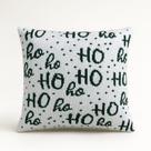 Almofada HoHoHo Tricot 50x50 Branco/Verde