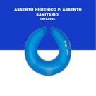 Almofada inflavel higienica para assento sanitario