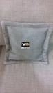 Almofada Jacquard Cinza c/ Bege