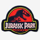 Almofada Jurassic Park Veludo Fibra Formato Presente Nerd