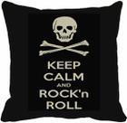 Almofada Keep Calm Rock in Roll