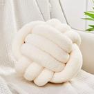 Almofada Knot Ball Uvvyui Knot Ball Soft Home Decor Boucle 22 cm