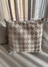 Almofada Laura Natural Tramada 50x50cm Bege - Havia