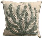 Almofada Linho Boucle Coral - Decortextil Almofada Linho Boucle Coral - Decortextil