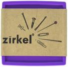 Almofada magnética Slaige Zirkel de algodão roxo de 10 cm