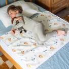 Almofada molhável para cama lateral Snugglekid 99x74 cm à prova d'água