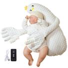 Almofada Nana Nenem Palma Calmante Bebe Criança Sono Tranquilo Macio Confortavel USB Recarregavel Controle Remoto Seguro Almofada Nana Nenem Palma Calmante Bebe Criança Sono Tranquilo Macio Confortavel USB Recarregavel Controle Remoto Seguro