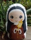 Almofada Naninha Santinhos Bebê - Santa Clara