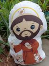 Almofada Naninha Santinhos Bebê - São Frabcisco de Assis