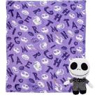 Almofada Northwest Nightmare Before Christmas e cobertor de 102 x 127 cm